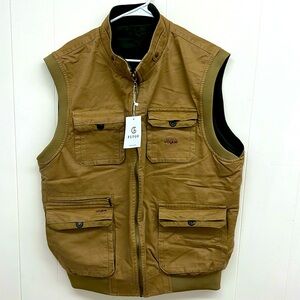 FLYGO men’s utility vest. NWT